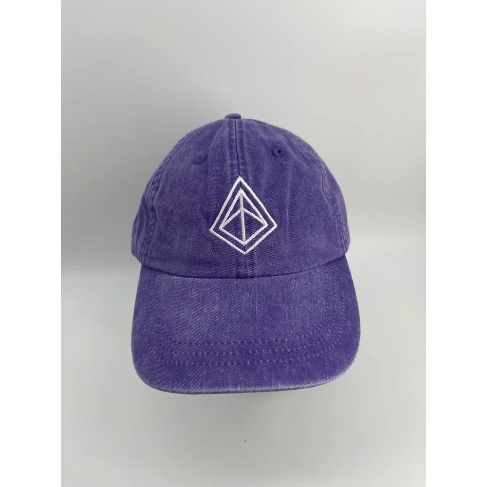 Adams‎ Purple Dad Hat Adjustable Strapback Cotton Baseball Cap